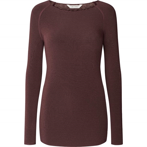 GAI + LISVA AMALIE L/S WOOL TOP FUDGE